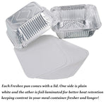450 ml aluminium disposable food tray ideal for food storage