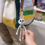 Skeleton doll keychain collectible hanging ornament