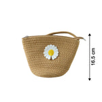 Versatile eco-friendly jute shoulder bag for women
