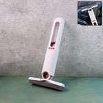 2-in-1 silicone wiper with long handle, ideal for windows and car windshields.