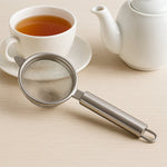 Multipurpose kitchen essential medium stainless steel mesh strainer