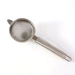 Neutral image showing medium stainless steel mesh strainer