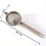 Neutral image showing medium euro mesh strainer kitchen tool