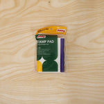 Practical use of the Oddy ink stamp pad in office or craft setting.