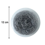 Utensil cleaning steel scrubber for kitchen use