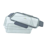 Plastic storage jars with airtight seals