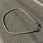 Elastic tie down rope with durable hooks for transportation