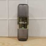 Portable reusable folding cup for travel kit