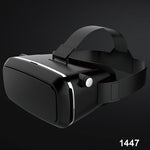 Person wearing the Fitnos VR Headset, showcasing its comfortable and ergonomic design.
