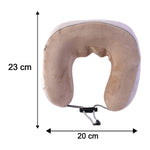 Size guide for U-shaped neck massage pillow