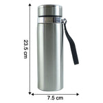 800ml insulated stainless steel water bottle