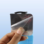 Wall-mounted liquid soap dispenser showing full product design and mounting