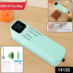 Portable vacuum sealer pump accessory for food preservation