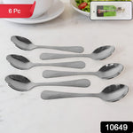 Stainless steel spoons neatly arranged on a white background, showcasing their polished finish