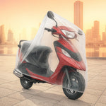 Waterproof dustproof plastic cover for two-wheeler outdoor protection