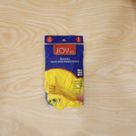 Daily use yellow rubber gloves for household cleaning