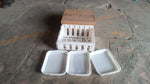 Wall-mounted 3 layer rack for kitchen organization and storage