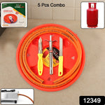 Complete LPG kitchen combo pack including trolley, lighter, knife and peeler
