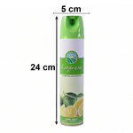 Lime Zest air freshener spray from different angles
