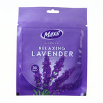 Maxs Lavender Gel Air Freshener provides continuous fresh aroma.