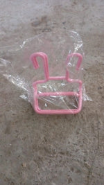 An empty plastic Shoe Drying Rack, highlighting its simple and effective hanging design.