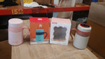 Own Hydrate 550ML insulated steel mug placed on a wooden table, ready for use
