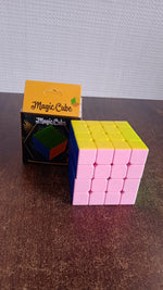 Multiple views of the 4x4 Magic Speed Cube puzzle toy