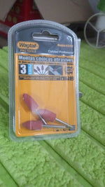 Side profile of the bullet shape rotary grinding stone set, highlighting its design.