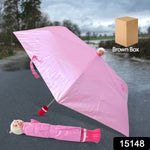 Cartoon umbrella rainy tale design in use providing sun protection