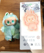 Kids cartoon plush keychain accessory