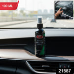 Car glass treated with anti fog spray for improved visibility
