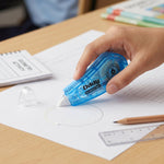Compact correction tape roller for easy handling