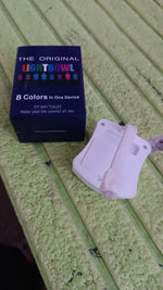 Front view of the LED Toilet Bowl Light, ready for easy installation.