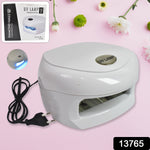 Side view of the AuriGlam LED UV Nail Lamp, ideal for home and salon manicures.
