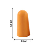 Soft foam ear plugs suitable for work and sleep environments