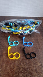 Mix color finger holder mobile stand providing stable phone support