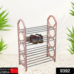 Standing shoe rack with multiple layers for efficient home organization