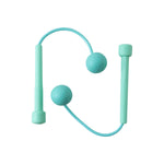 Weighted ropeless skipping rope exercise equipment