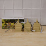 Fly repeller set with colorful packaging for kitchen or outdoor use