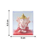 Decorative small Ganesha statue featuring unique hand movement design