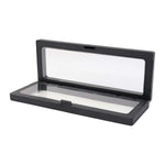 Floating frame jewelry display box highlighting a single item in 3D suspended presentation