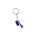 Miniature acrylic cartoon character keychain featuring animated design