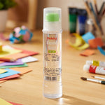 Liquid glue pen for precise application in school and office projects
