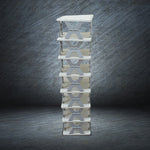 Entryway organizer: an 8-layer foldable shoe rack for neat and accessible shoes.