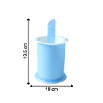 Refreshing frozen juice popsicles chilling inside the reusable silicone molds.