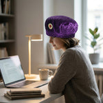 Soft and comfortable kids velvet cap for festive occasions