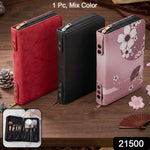 Premium synthetic leather makeup storage pouch for cosmetics