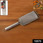 Durable stainless steel vegetable grater with ergonomic handle