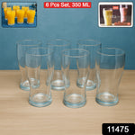 Vista unbreakable pitcher glass set being used to serve beverages