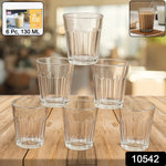 Stylish transparent chai pyali tea glasses by Supermom for tea lovers